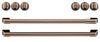 Ensemble de poignées et de boutons cuivre brossé pour cuisinière électrique Café – CXFCEHKPMCU
