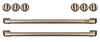 Ensemble de poignées et de boutons bronze brossé pour cuisinière à induction Café - CXFCHHKPMBZ