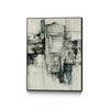 Œuvre d'art murale sur toile encadrée noire « Paper Performance Ii » 18 x 24