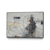 Œuvre d'art murale sur toile encadrée noire « Mess With The Mind Ii » 36 x 24