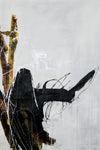 Œuvre d’art murale Giant Art « Lever Down » 72 x 48