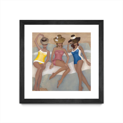 "The Orange County Club.tif" Matted and Framed Black 30x30 Wall Art