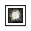 Œuvre d’art murale encadrée noire et mate « Positives And Negatives Ii » 36 x 36