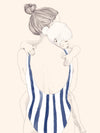Œuvre d’art murale Giant Art « Daughter » 72 x 54