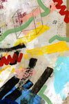 Œuvre d’art murale Giant Art « Palette 2 » 84 x 54