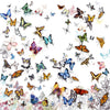 Œuvre d’art murale Giant Art « Papillon » 54 x 54