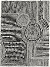 Œuvre d’art murale Giant Art « Clustered Dots A » 72 x 54