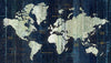 Œuvre d’art murale Giant Art « Old World Map » 84 x 48