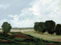 Œuvre d’art murale Giant Art « Green Grove » 72 x 54