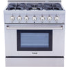 Cuisinière hybride amovible Thor Kitchen de 5,2 pi³ - HRD3606U-SS
