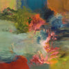 Œuvre d’art murale Giant Art « Midcenttury Flight » 72 x 72