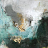 Œuvre d’art murale Giant Art « Arctic Green » 72 x 72