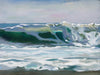 Œuvre d’art murale Giant Art « Shore Break 2 » 72 x 54