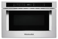 Four à micro-ondes encastré KitchenAid de 1,2 pi³ avec cuisson à 950 W - acier inoxydable - KMBD104G…