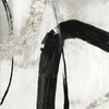 Œuvre d’art murale Giant Art « Black Ink Ii » 54 x 54