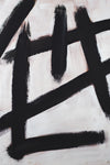 Œuvre d’art murale Giant Art « Ink Strokes » 72 x 48