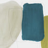 Œuvre d’art murale Giant Art « Beige And Navy Abstract » 72 x 72