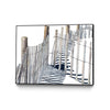 Œuvre d'art murale sur toile encadrée noire « Shadows Of Paradise » 40 x 30