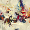 Œuvre d’art murale Giant Art « Positive Energy Iii » 72 x 72