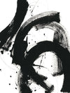 Œuvre d’art murale Giant Art « Onyx Gesture Ii » 72 x 54