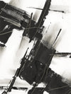 Œuvre d’art murale Giant Art « Diagonal Matrix I » 72 x 54