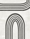 Œuvre d’art murale Giant Art « Modern Arc Iii » 72 x 54