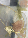 Œuvre d’art murale Giant Art « Burnished Loops Ii » 72 x 54