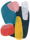 Œuvre d’art murale Giant Art « Orbital Fixture Ii » 72 x 54