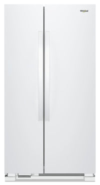 Réfrigérateur Whirlpool de 25 pi³ et de 36 po à compartiments juxtaposés - blanc - WRS315SNHW