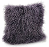 Coussin décoratif carré Mongolian 16 po - lavande