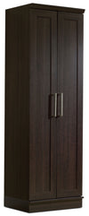 Armoire de rangement Clinton de 23,31 po avec 4 tablettes - brun foncé