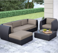 Ensemble de conversation Seattle pour la terrasse - sofa sectionnel