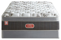 Ensemble matelas semi-ferme à Euro-plateau Hotel Diamond 4 de Beautyrest pour lit simple