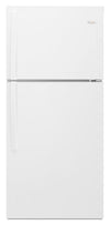Réfrigérateur Whirlpool de 19,2 pi³ et de 30 po à congélateur supérieur - blanc - WRT549SZDW