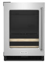 Refroidisseur à boissons KitchenAid de 4,9 pi³ et de 24 po sous le comptoir - acier inoxydable - KUBL214KSB