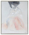 Portrait intime sur toile encadrée - 45 po x 45 po