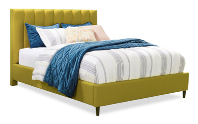 Rain Full Platform Bed - Green