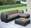 Ensemble sofa sectionnel, table et fauteuil Seattle