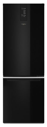 Réfrigérateur Whirlpool de 12,9 pi³ et de 24 po à congélateur inférieur - noir - WRB533CZJB