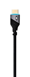 Câble HDMI haute vitesse Monster 4K de 6 pieds avec lumière DEL bleue - MHV1-1028-BLU