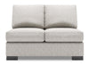 Causeuse sans accoudoirs Track de la collection Sofa Lab - Luxury Silver