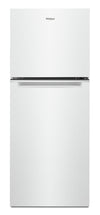 Réfrigérateur Whirlpool de 11,6 pi³ et de 24 po à congélateur supérieur - blanc - WRT112CZJW