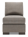 Fauteuil sans accoudoirs Track de la collection Sofa Lab - Luna Smoke