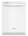 Lave-vaisselle encastré Whirlpool de 24 po et de 50 dBA avec commandes sur le dessus - blanc - WDT740SALW