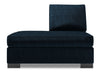 Rallonge pour fauteuil long de gauche Track de la collection Sofa Lab - Luxury Indigo