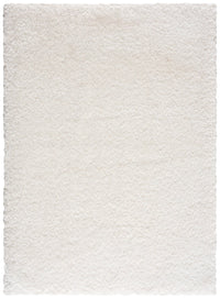 Carpette à poil long Lawson blanche - 7 pi 9 po x 9 pi 5 po