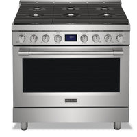 Cuisinière à gaz Frigidaire Professional de 4,4 pi³ à convection véritable avec surface de cuisson à…