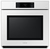 Four mural simple électrique Samsung de 5,1 pi³ et de 30 po avec caméra AI Pro CookingMC et Air Sous Vide - blanc - NV51CB700S12AA