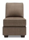 Fauteuil sans accoudoirs Roll de la collection Sofa Lab - Luna Praline