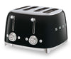 Grille-pain Smeg à fentes longues pour 4 tranches - TSF03BLUS